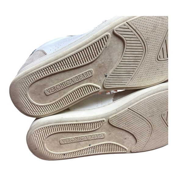 Veronica Beard Lennox Sneakers White Dusk Blue Women’s Size 11 M - Picture 14 of 15